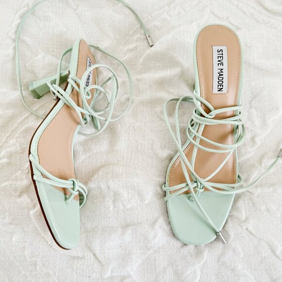 Steve Madden Superb Womens Strappy Heels Size 8.5 - Picture 2 of 8